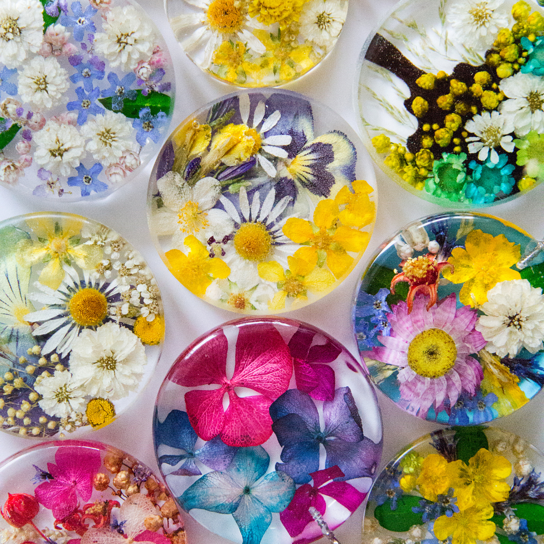 Floral Resin Jewelry with Sonshine Arts | 09/07