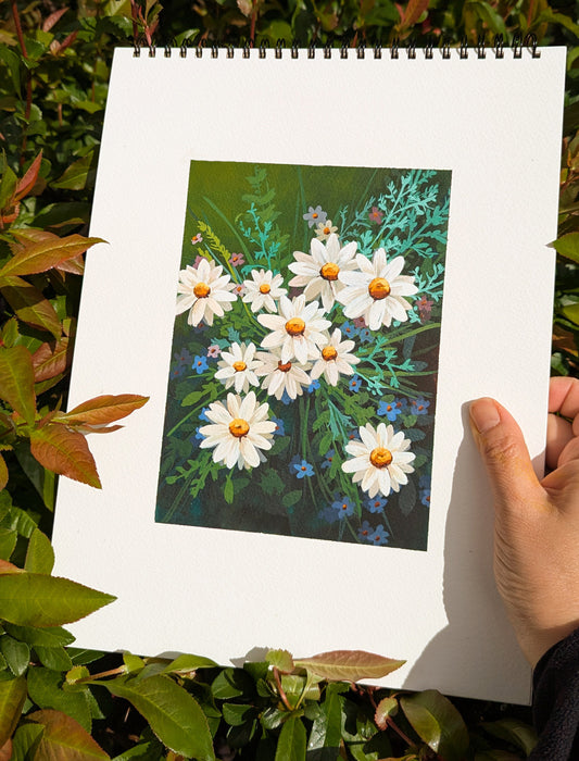 Painting Wildflowers in Gouache with Mozy Studios | 06/04