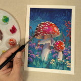Painting Magical Mushrooms with Mozy Studios | 10/19 | 10AM-12PM