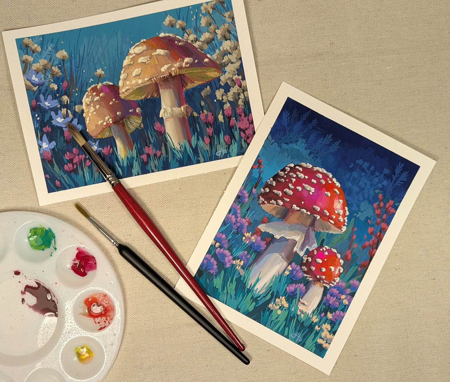 Painting Magical Mushrooms with Mozy Studios | 10/19