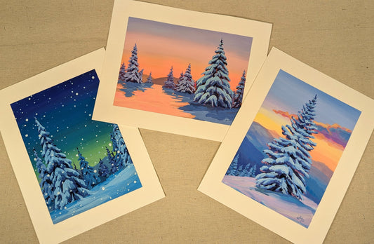 Winter Wonderland Painting with Mozy Studios | 11/16