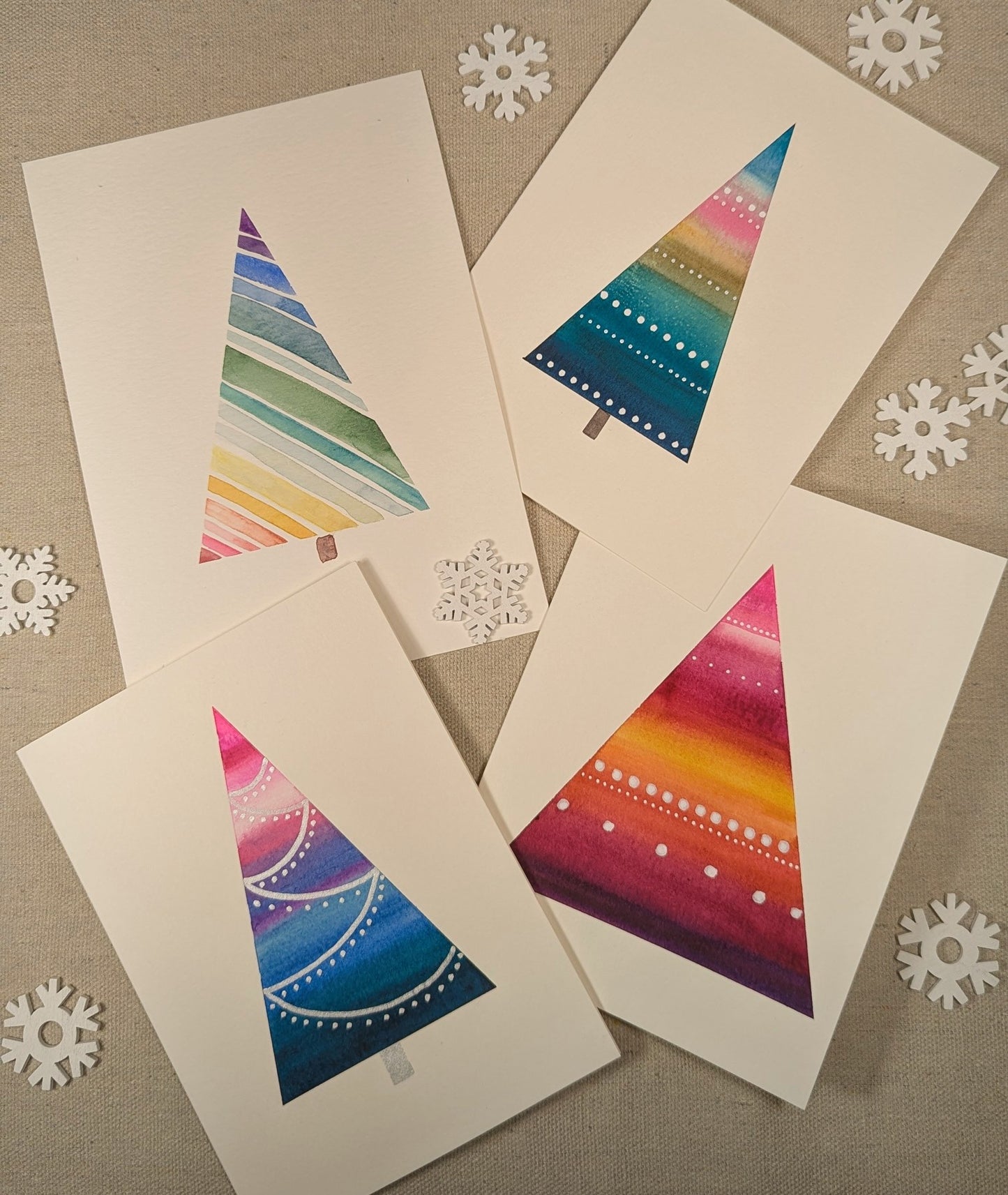 Handpainted Holiday Cards with Mozy Studios | 12/14