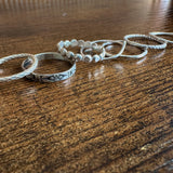Introduction to Metalworking: Stacking Rings with Snowflower Studio | 10/16 | 6-8PM