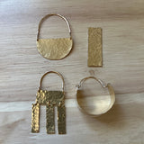 Hammered Brass Earrings with Snowflower Studio | 06/03 | 6-8PM