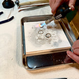 Intro to Metalwork: Hammered Silver Stacking Rings with Snowflower Studio | 06/10 | 5:30-8PM