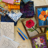 Spring Florals: Stitch-Free Fabric Art Workshop with WhichCraft | 04/29 | 6-8PM
