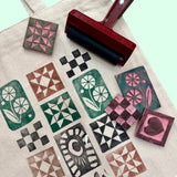 Block Printing on Textiles with Evi Studio Art | 08/15 | 11AM