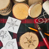 Intro to Woodburning: Holiday Ornaments with K-dash-rae Creations | 12/02 | 6-8PM