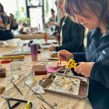Intro to Metalwork: Hammered Silver Stacking Rings with Snowflower Studio | 12/10 | 5:30-8PMPM