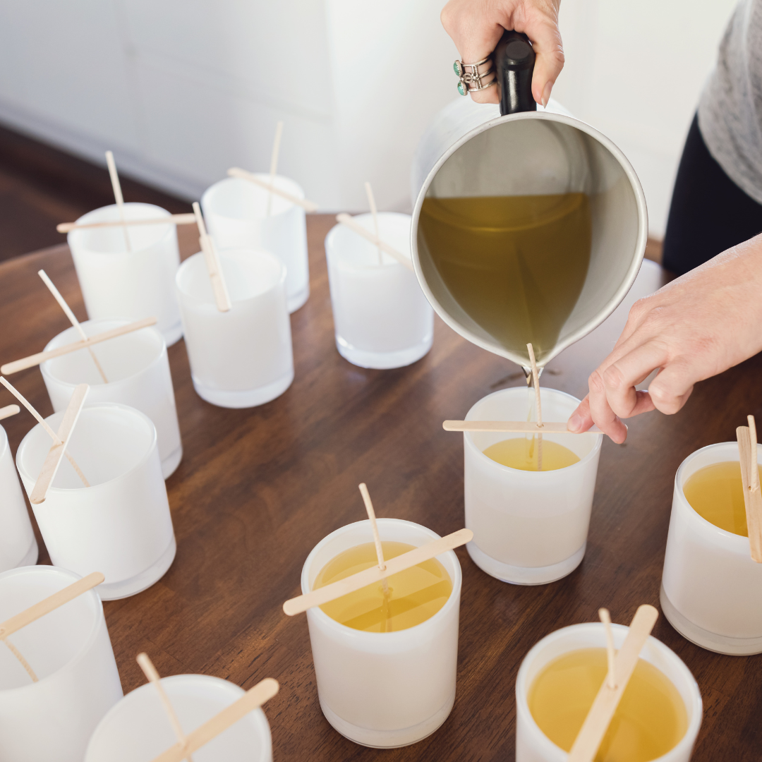 Handcrafted Beeswax Candles with Silver Apothecary Co. | 11/09