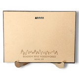 Shadowpine Custom Order | Donner Lake Art | Donner Bathymetry Map | Various Sizes