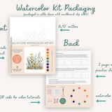 Breathe People Holiday Watercolor Kits